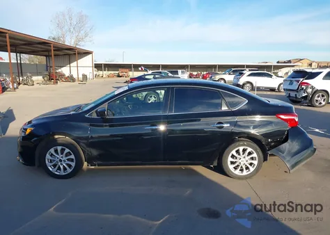 2019 Nissan Sentra Sv z USA, uszkodzony, nr VIN 3N1AB7AP7KY427044